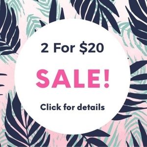 💗 2/$20 Closet Bundle Sale 💗